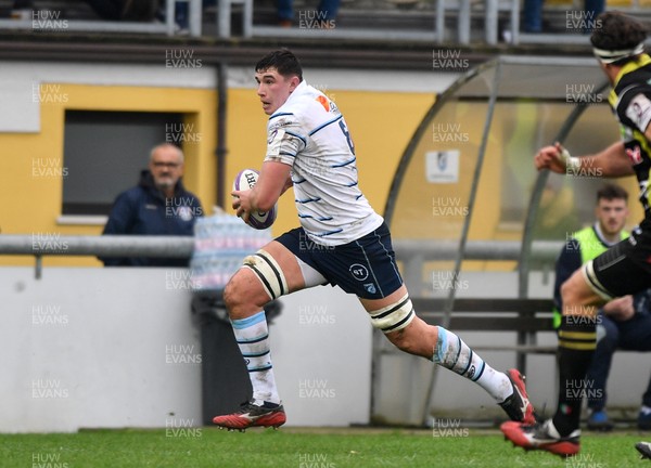 161119 - Rugby Calvisano v Cardiff Blues - European Challenge Cup -  Seb Davies of Blues 