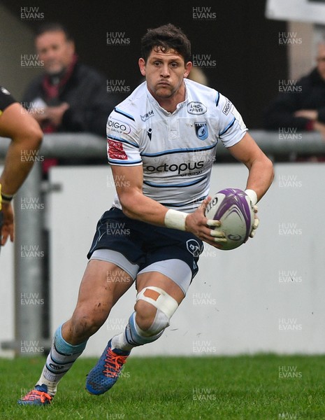161119 - Rugby Calvisano v Cardiff Blues - European Challenge Cup -  Lloyd Williams of Blues 