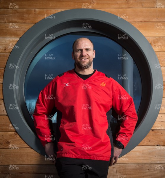 040117 - Rynard Landman of the Newport Gwent Dragons at the clubs training base in Ystrad Mynach