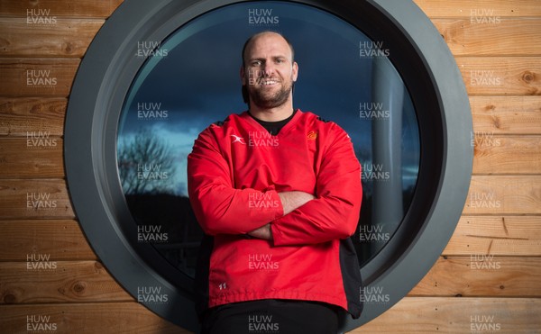 040117 - Rynard Landman of the Newport Gwent Dragons at the clubs training base in Ystrad Mynach