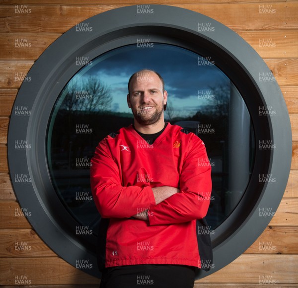 040117 - Rynard Landman of the Newport Gwent Dragons at the clubs training base in Ystrad Mynach