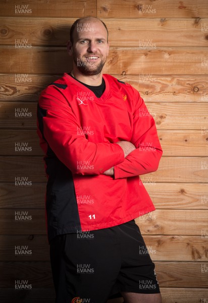 040117 - Rynard Landman of the Newport Gwent Dragons at the clubs training base in Ystrad Mynach