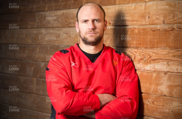 040117 - Rynard Landman of the Newport Gwent Dragons at the clubs training base in Ystrad Mynach