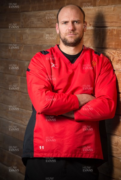 040117 - Rynard Landman of the Newport Gwent Dragons at the clubs training base in Ystrad Mynach