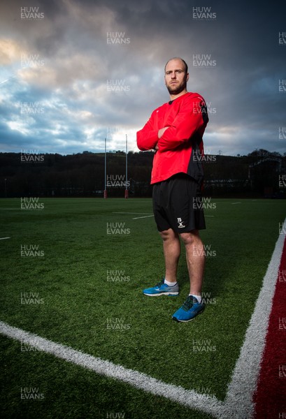 040117 - Rynard Landman of the Newport Gwent Dragons at the clubs training base in Ystrad Mynach