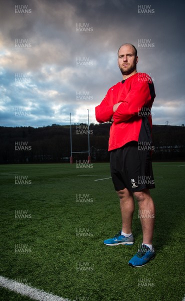 040117 - Rynard Landman of the Newport Gwent Dragons at the clubs training base in Ystrad Mynach