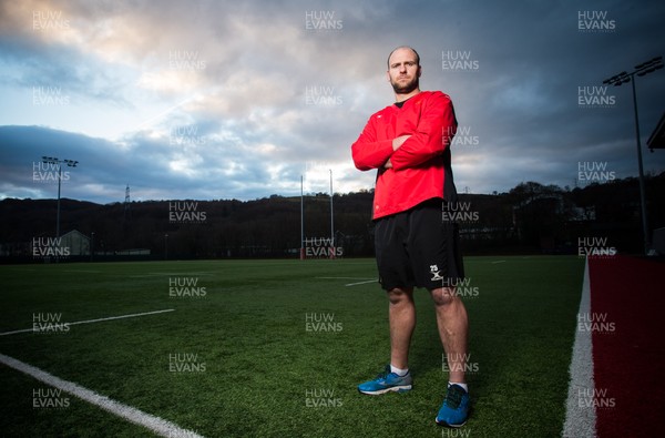 040117 - Rynard Landman of the Newport Gwent Dragons at the clubs training base in Ystrad Mynach