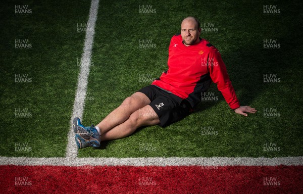 040117 - Rynard Landman of the Newport Gwent Dragons at the clubs training base in Ystrad Mynach