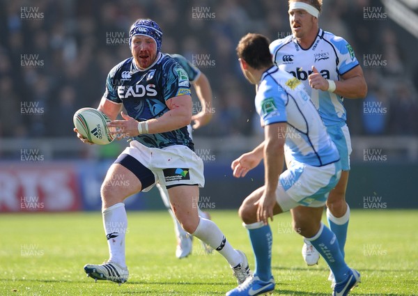 141012 - Sale v Cardiff Blues - Heineken Cup -Marc Breeze of Cardiff Blues