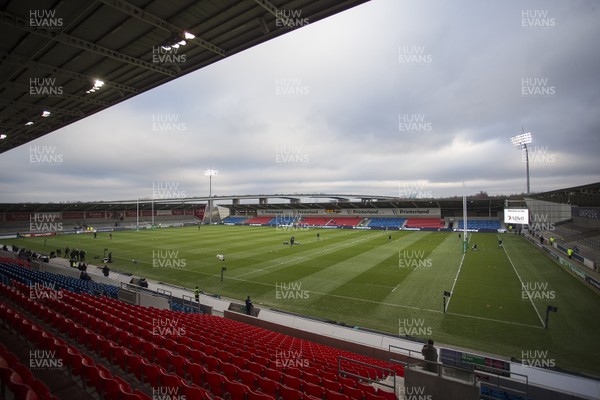 210117 - Sale Sharks v Scarlets - European Rugby Champions Cup - General View of AJ Bell Stadium by Chris Fairweather/Huw Evans Agency