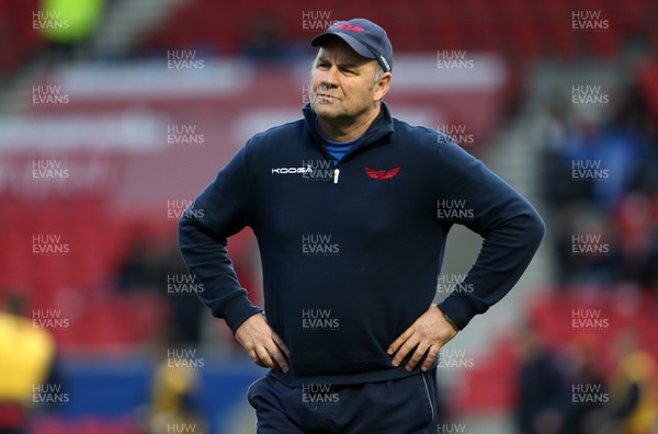 210117 - Sale Sharks v Scarlets - European Rugby Champions Cup - Scarlets Head Coach Wayne Pivac by Chris Fairweather/Huw Evans Agency