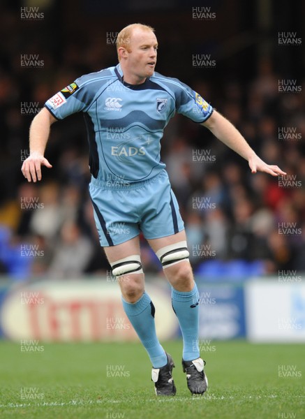 03.10.08 - Sale Sharks v Cardiff Blues - EDF Energy Cup - Cardiff's Martyn Williams. 