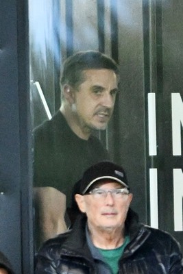 010926 - Salford City v Newport County - Sky Bet League 2 - Gary Neville in attendance 