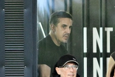 010926 - Salford City v Newport County - Sky Bet League 2 - Gary Neville in attendance 