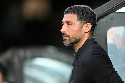 010926 - Salford City v Newport County - Sky Bet League 2 - Newport County Head Coach, Hayden Mullins