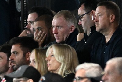 010926 - Salford City v Newport County - Sky Bet League 2 - ;Paul Scholes in attendance 