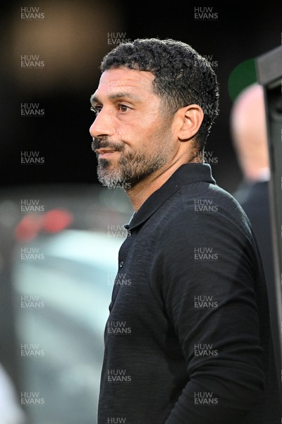 010926 - Salford City v Newport County - Sky Bet League 2 - Newport County Head Coach, Hayden Mullins