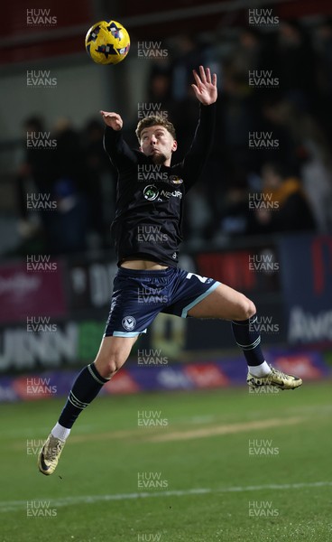 170226 - Salford City v Newport County - Sky Bet League 2 - Lewis Jamieson of Newport