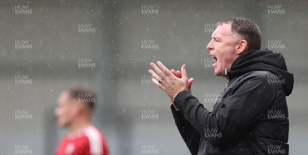 300923 - Salford City v Newport County - Sky Bet League 2 - Manager Graham Coughlan of Newport County