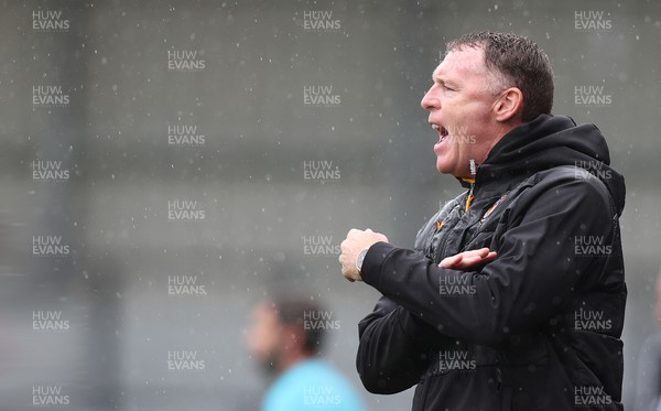 300923 - Salford City v Newport County - Sky Bet League 2 - Manager Graham Coughlan of Newport County