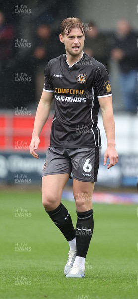 300923 - Salford City v Newport County - Sky Bet League 2 - Declan Drysdale of Newport County