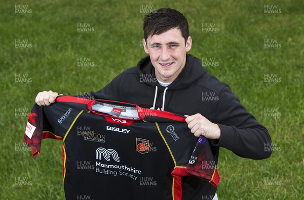 300519 - Picture shows new Dragons Rugby signing Sam Davies