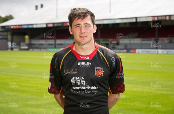 060619 - Dragons Press Conference - New Dragons signing Sam Davies ahead of a press conference at Rodney Parade