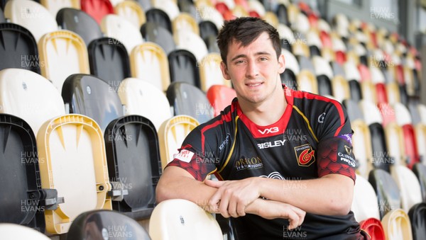 060619 - Dragons Press Conference - New Dragons signing Sam Davies ahead of a press conference at Rodney Parade
