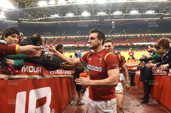 180718 - Sam Warburton today announced his retired from rugby Capped 74 times by Wales and a further five by the British & Irish Lions, Warburton led his country for a record 49 times  100317 - Wales v Ireland - RBS 6 Nations 2017 - Sam Warburton of Wales at the end of the game