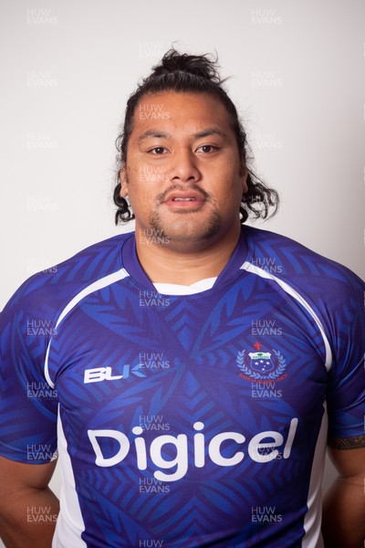 121112 - Samoa Rugby Squad Portraits - Census Johnston