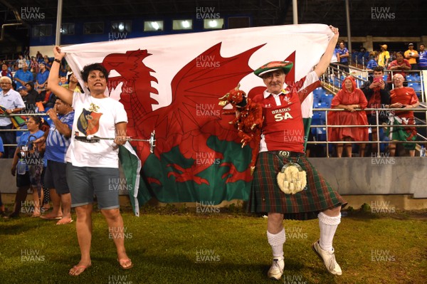 230617 - Samoa v Wales - Wales fans