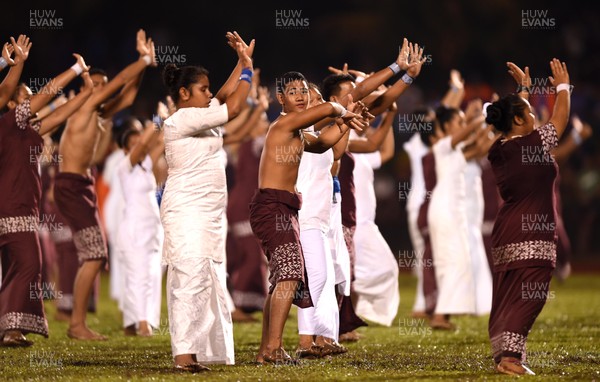 230617 - Samoa v Wales - Halftime Samoan dancers