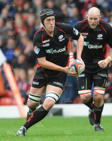 05.10.08 - EDF Energy Cup Saracens v Llanelli Scarlets Saracens' Ben Skirving 