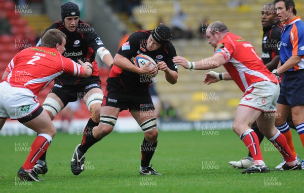 05.10.08 - EDF Energy Cup Saracens v Llanelli Scarlets Saracens' Ben Skirving 