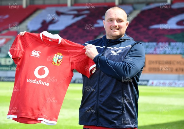 060521 - Scarlets British & Irish Lions - Ken Owens of Scarlets and Wales after being named in the British & Irish Lions squad to tour South Africa this summer