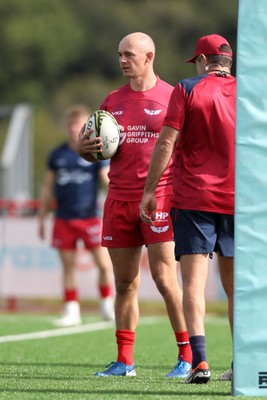 060925 - Scarlets Preseason Friendlies - Scarlets play preseason friendlies v Regional SRC Clubs Llandovery RFC and Carmarthen Quins RFC - Ioan Nicholas of Scarlets  