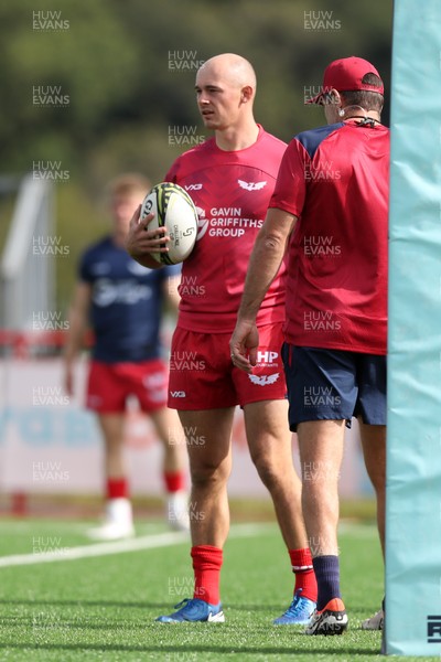 060925 - Scarlets Preseason Friendlies - Scarlets play preseason friendlies v Regional SRC Clubs Llandovery RFC and Carmarthen Quins RFC - Ioan Nicholas of Scarlets  