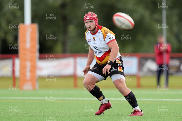 060925 - Scarlets Preseason Friendlies - Scarlets play preseason friendlies v Regional SRC Clubs Llandovery RFC and Carmarthen Quins RFC - Lewis Morgan of Carmarthen Quins   