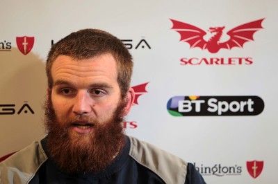 070115 - Scarlets Press Conference - Jake Ball talks to the press