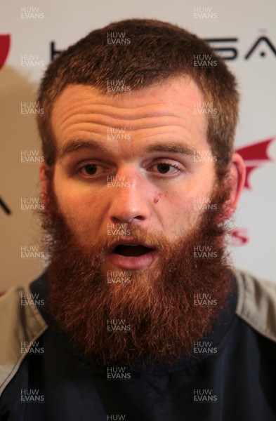 070115 - Scarlets Press Conference - Jake Ball talks to the press