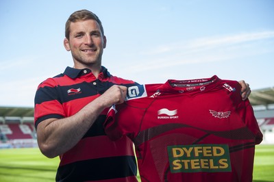 090713 - John Barclay - Scarlets - John Barclay is announced as a Scarlets player
