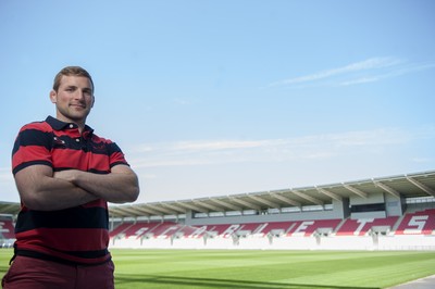 090713 - John Barclay - Scarlets - John Barclay is announced as a Scarlets player
