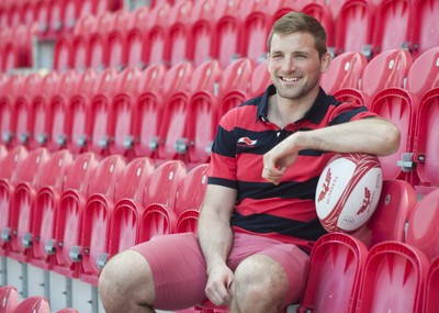 090713 - John Barclay - Scarlets - John Barclay is announced as a Scarlets player