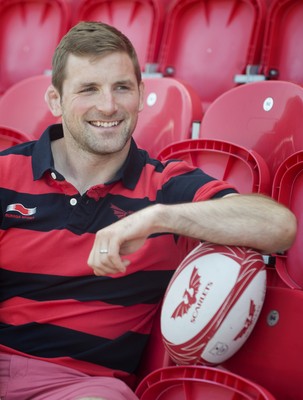 090713 - John Barclay - Scarlets - John Barclay is announced as a Scarlets player