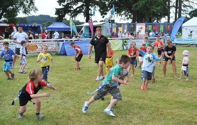 Scarlets at Royal Welsh Show 250712