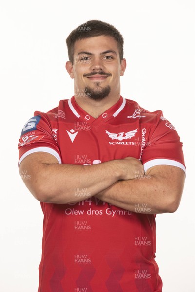 220920 - Scarlets Rugby Squad - Dom Booth
