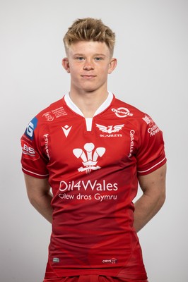 150921 - Scarlets Rugby Squad Headshots - Archie Hughes