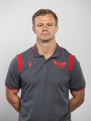 150921 - Scarlets Rugby Squad Headshots - Head Coach Dwayne Peel