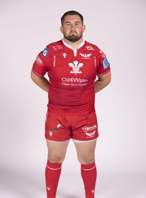 230921 - Scarlets Rugby Squad - Wyn Jones