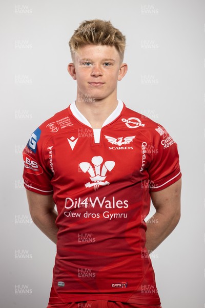 150921 - Scarlets Rugby Squad Headshots - Archie Hughes